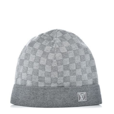 louis vuitton white and grey|grey louis vuitton beanie.